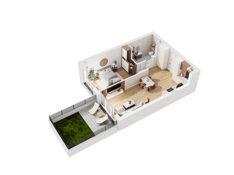 Plan 2 pok. 48m²