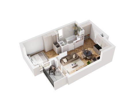 Plan 2 pok. 46m²