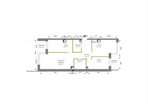 Plan 4 pok. 77m²