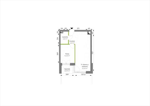 Plan 2 pok. 41m²
