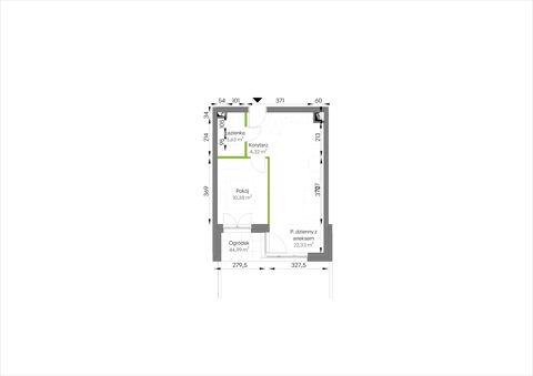 Plan 2 pok. 41m²