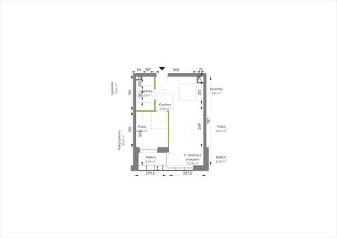 Plan 2 pok. 41m²