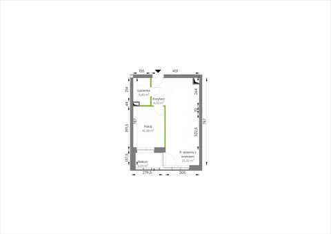 Plan 2 pok. 41m²