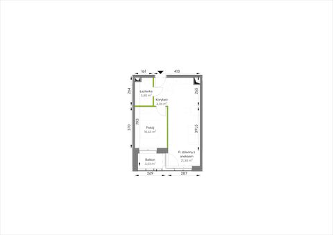 Plan 2 pok. 40m²