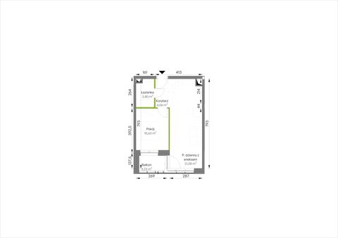 Plan 2 pok. 40m²