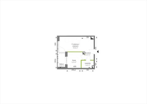 Plan 2 pok. 37m²