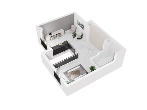 Plan 4 pok. 100m²