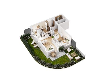 Plan 3 pok. 58m²