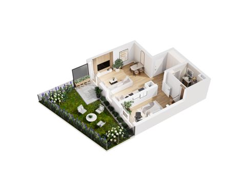 Plan 2 pok. 52m²