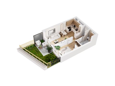 Plan 2 pok. 39m²