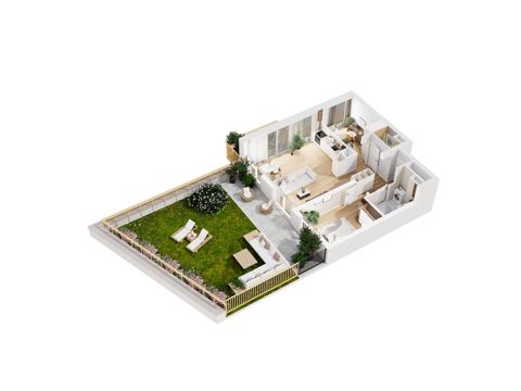 Plan 3 pok. 64m²