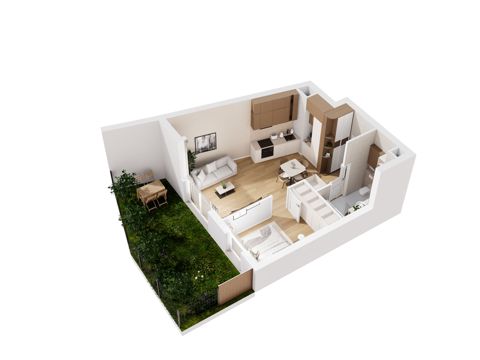 Plan 2 pok. 39m²