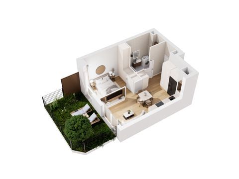 Plan 2 pok. 35m²