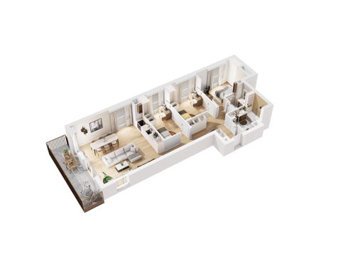 Plan 4 pok. 85m²