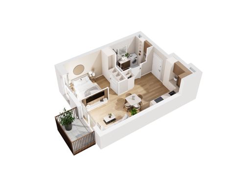 Plan 2 pok. 38m²