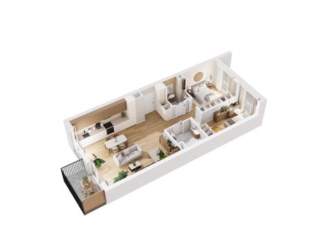 Plan 3 pok. 69m²