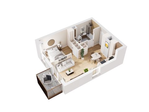 Plan 2 pok. 38m²