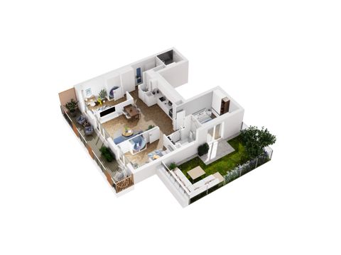 Plan 4 pok. 79m²