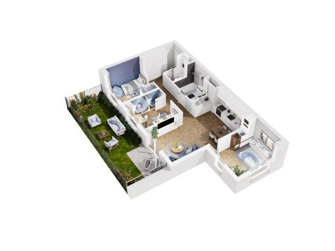 Plan 4 pok. 76m²