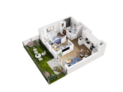 Plan 3 pok. 53m²