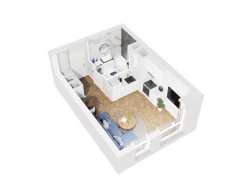 Plan 1 pok. 27m²