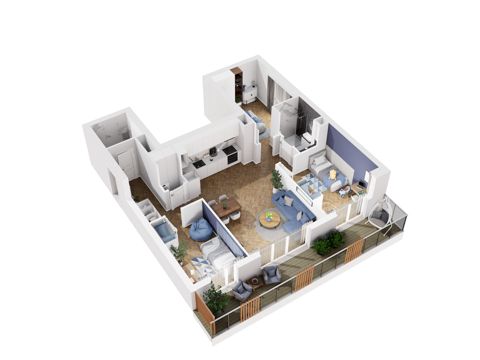 Plan 4 pok. 79m²