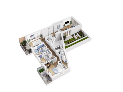 Plan 4 pok. 112m²