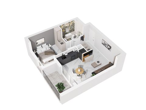 Plan 2 pok. 41m²
