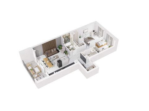 Plan 3 pok. 74m²
