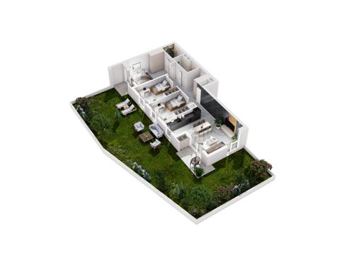 Plan 4 pok. 83m²
