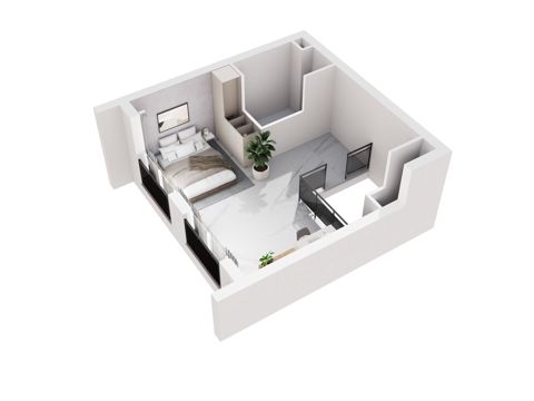Plan 3 pok. 59m²