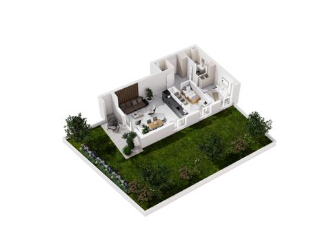 Plan 3 pok. 65m²