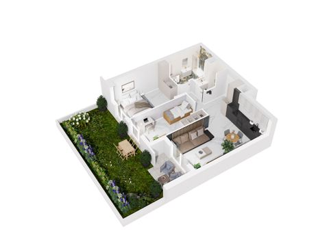 Plan 3 pok. 61m²