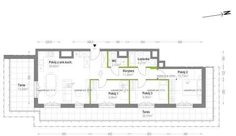 Plan 4 pok. 81m²