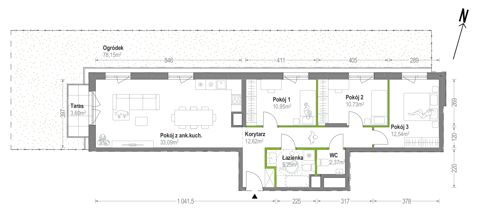 Plan 4 pok. 88m²