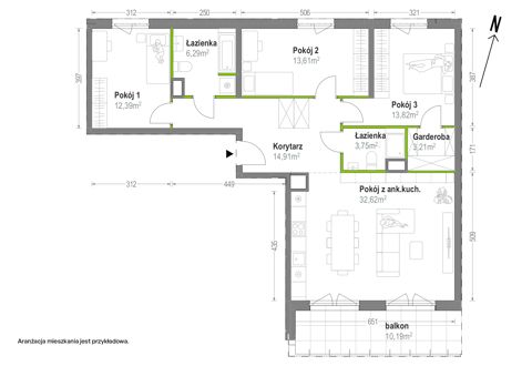Plan 4 pok. 101m²