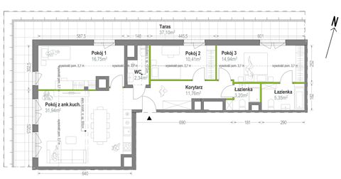 Plan 4 pok. 97m²
