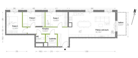 Plan 4 pok. 93m²
