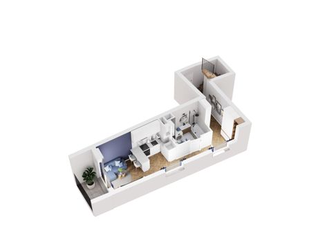 Plan 2 pok. 58m²