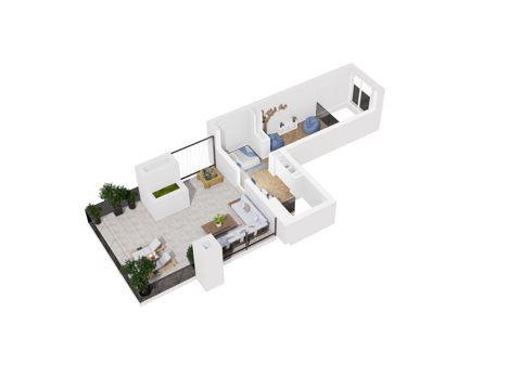 Plan 2 pok. 50m²