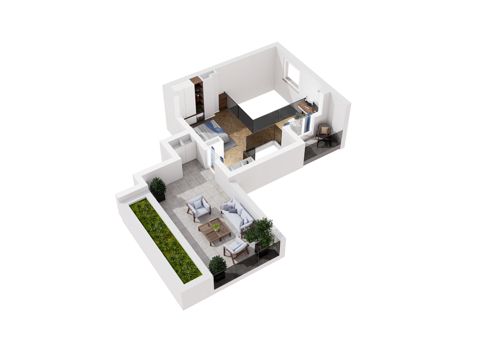 Plan 2 pok. 51m²