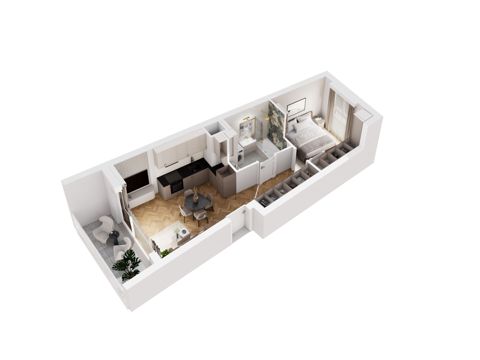 Plan 2 pok. 38m²