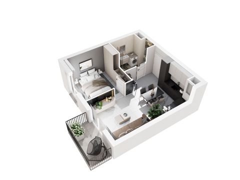 Plan 2 pok. 38m²