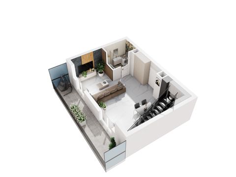 Plan 4 pok. 82m²