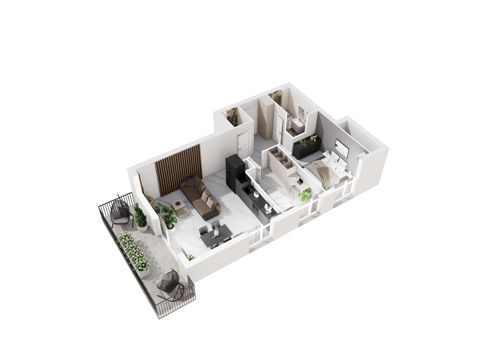 Plan 3 pok. 63m²