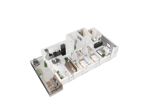 Plan 4 pok. 83m²