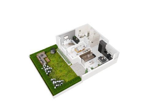 Plan 3 pok. 60m²