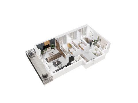 Plan 4 pok. 83m²