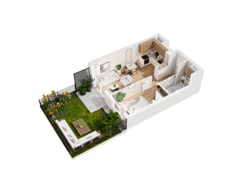 Plan 2 pok. 39m²