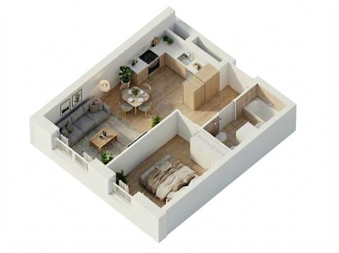 Plan 2 pok. 37m²